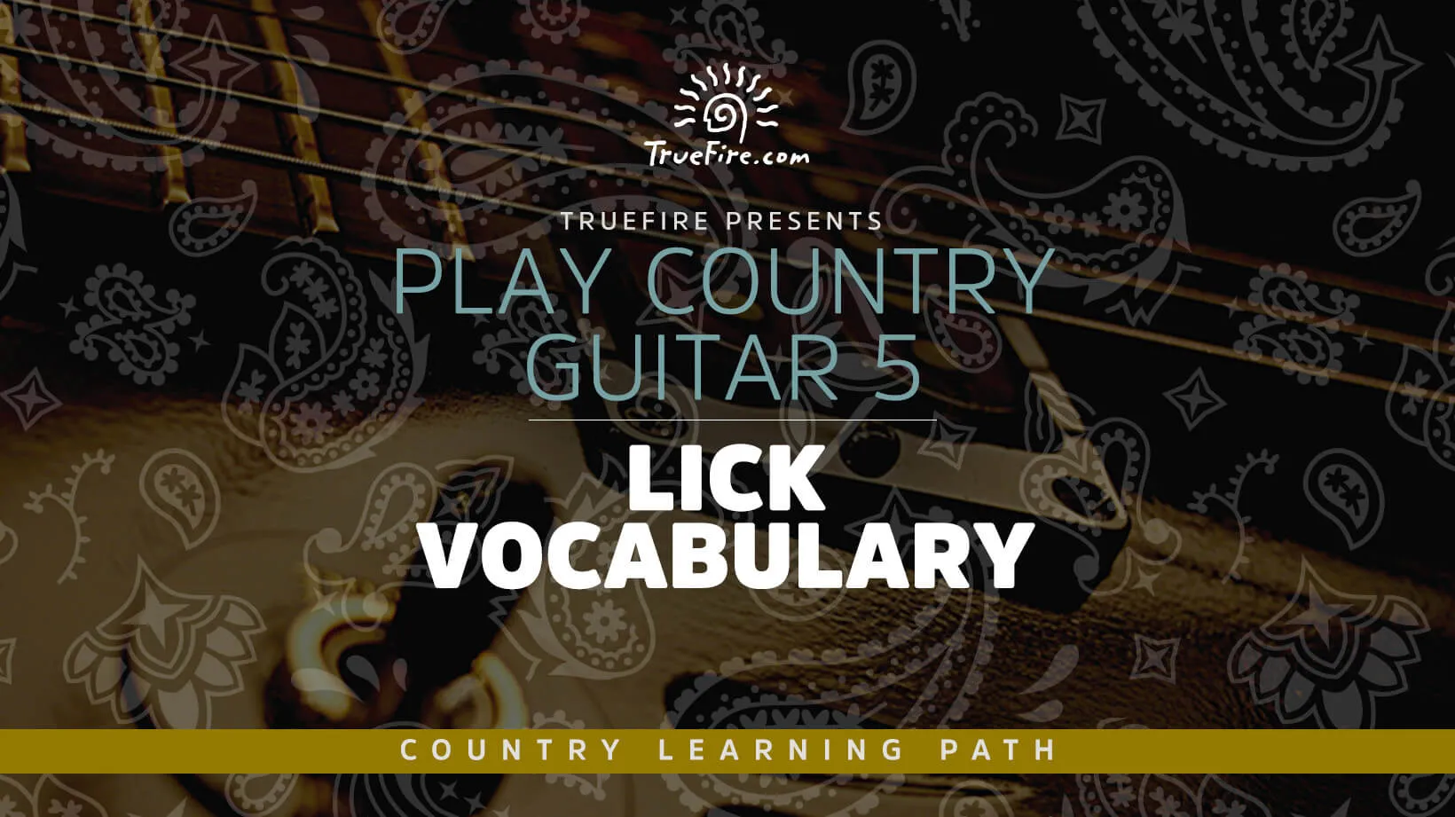 Play Country Guitar 5: Lick Vocabulary