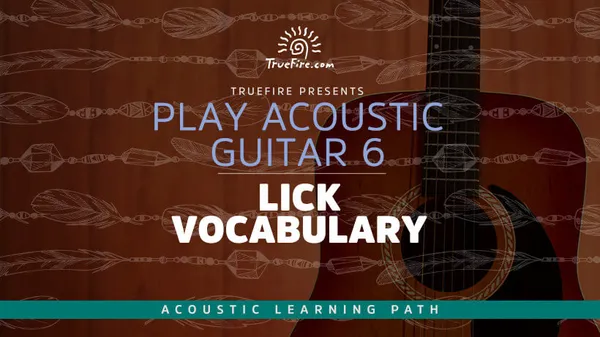 Play Acoustic Guitar 6: Lick Vocabulary