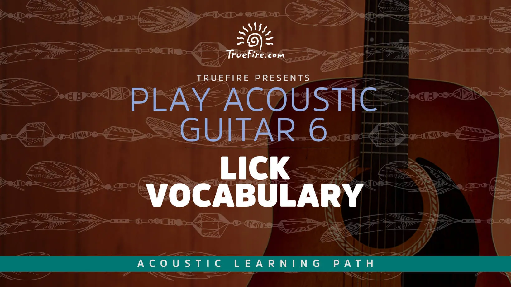 Play Acoustic Guitar 6: Lick Vocabulary