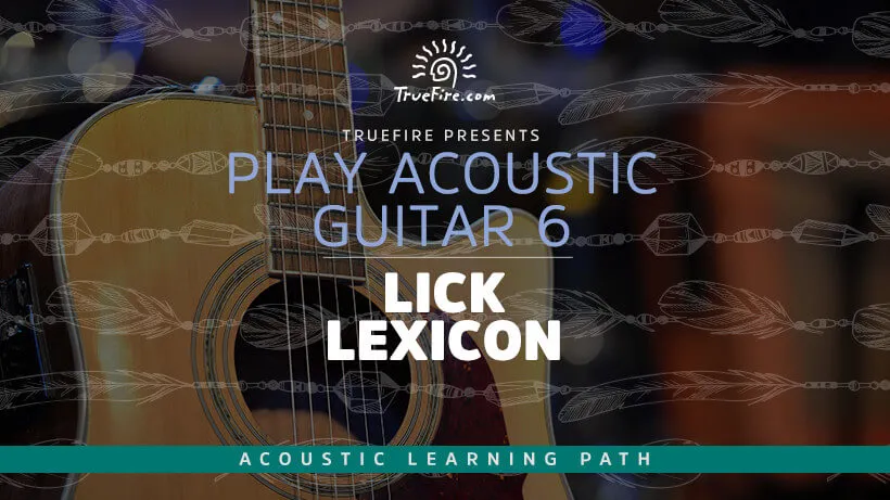 Play Acoustic Guitar 6: Lick Lexicon