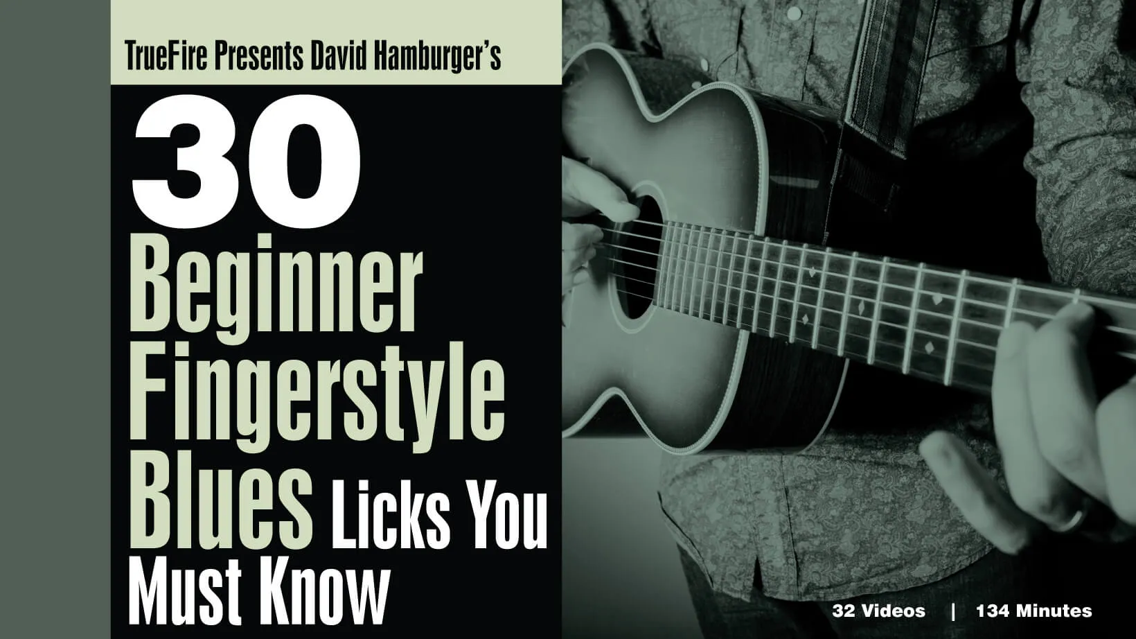 30 Beginner Fingerstyle Blues Licks You MUST Know