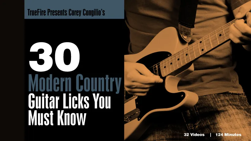 30 Modern Country Guitar Licks You MUST Know