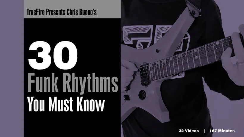 30 Funk Rhythms You MUST Know