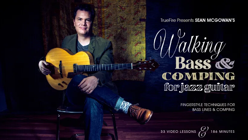 Walking Bass & Comping for Jazz Guitar