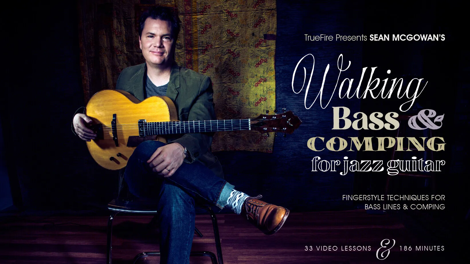 Walking Bass & Comping for Jazz Guitar