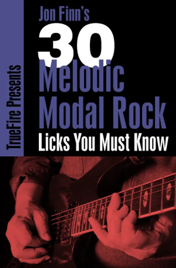 30 Melodic Modal Rock Licks You MUST Know