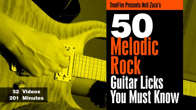 50 Melodic Rock Licks You MUST Know