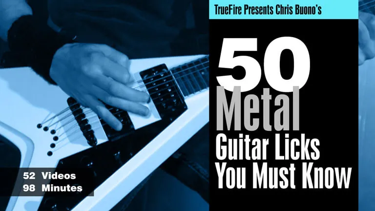 50 Metal Guitar Licks You MUST Know