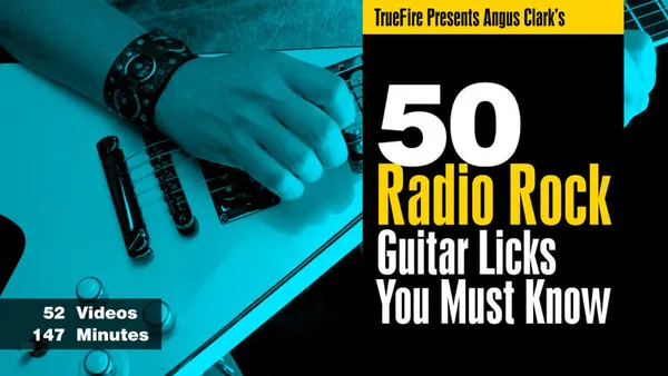 50 Radio Rock Licks You MUST Know
