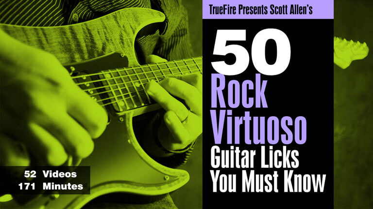 50 Rock Virtuoso Licks You MUST Know