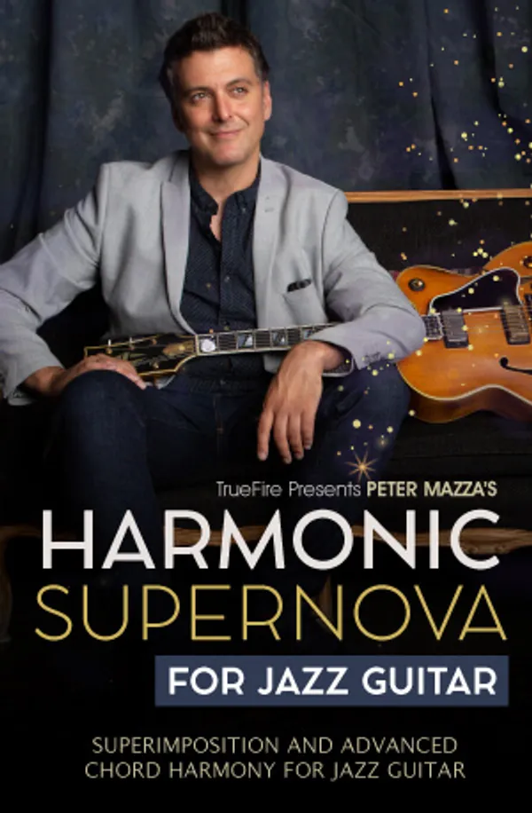 Harmonic Supernova for Jazz Guitar