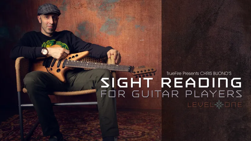 Sight Reading for Guitar Players: Level 1