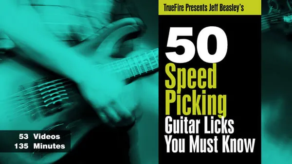 50 Speed Picking Guitar Licks You MUST Know