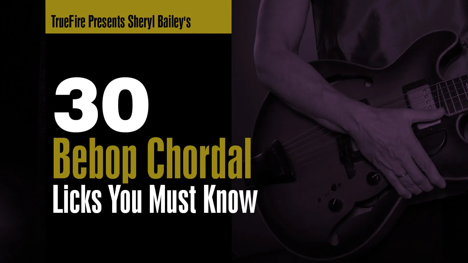 30 Bebop Chordal Licks You MUST Know