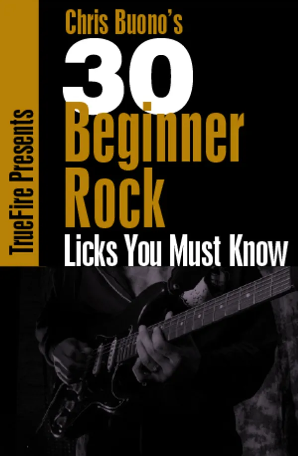 30 Beginner Rock Licks You MUST Know