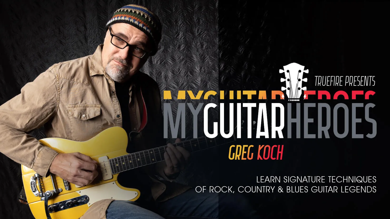 Rock, Blues, & Country Guitar Heroes