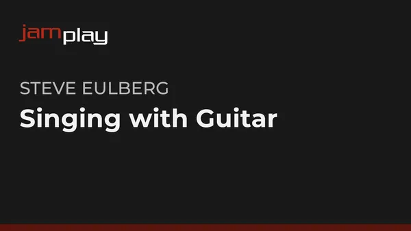 Singing with Guitar