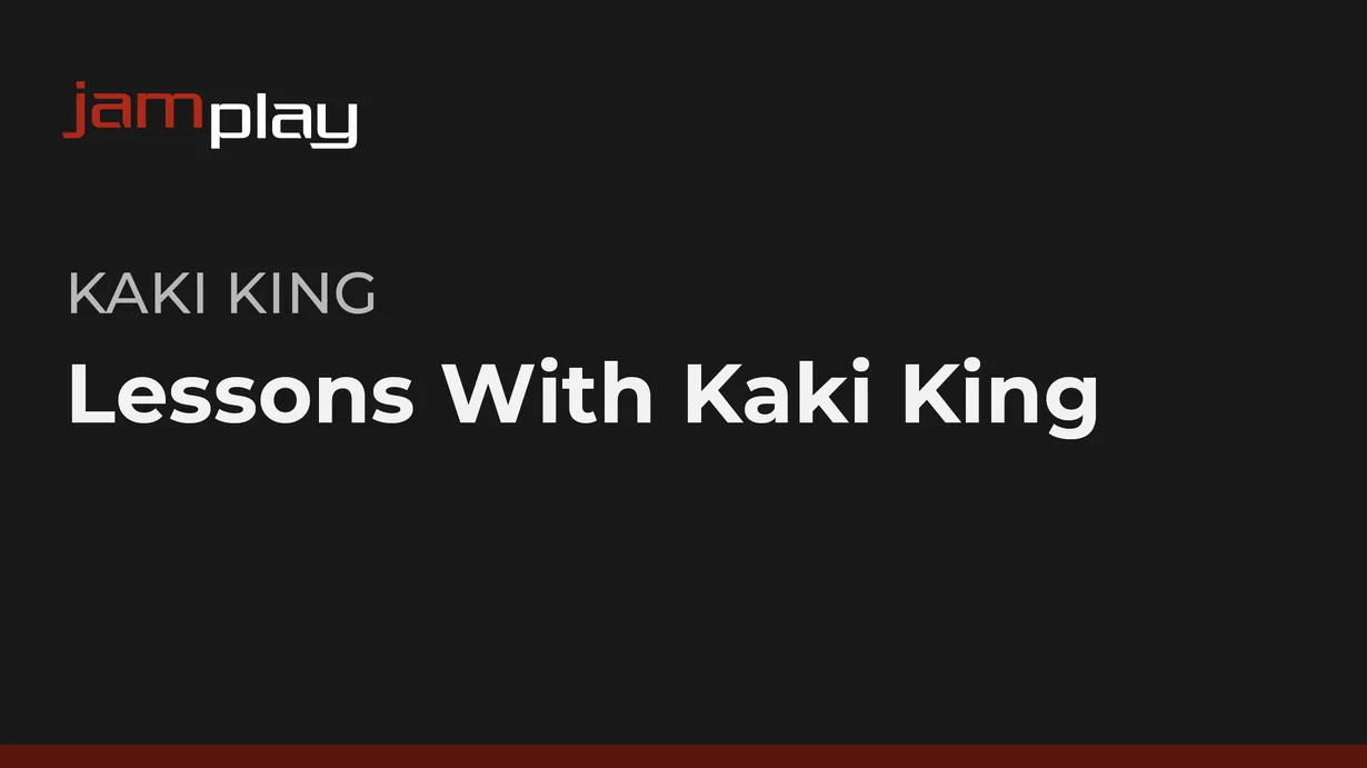 Lessons With Kaki King (JamPlay)