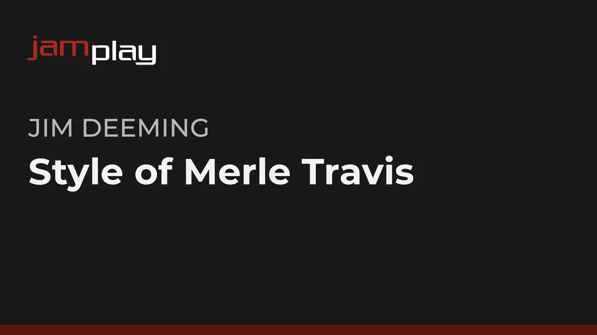Style of Merle Travis (JamPlay)