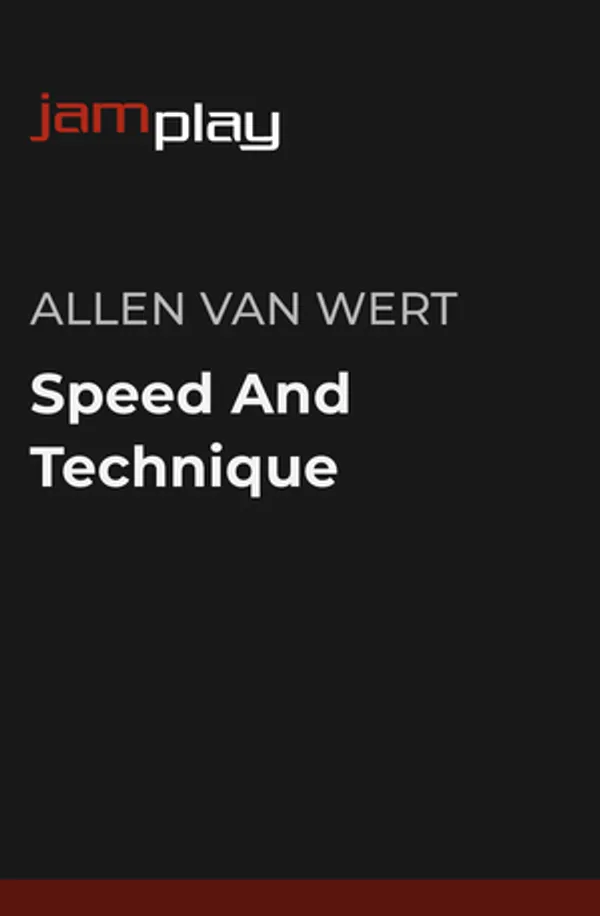 Speed And Technique (JamPlay)