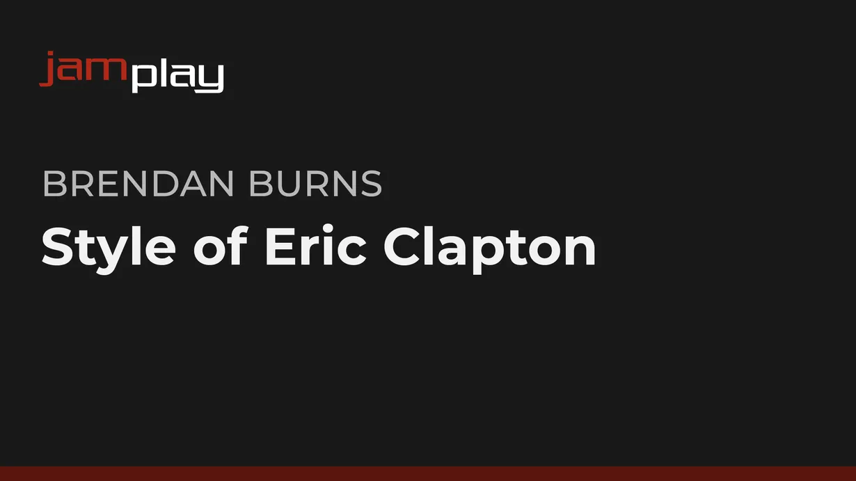 Style of Eric Clapton (JamPlay)