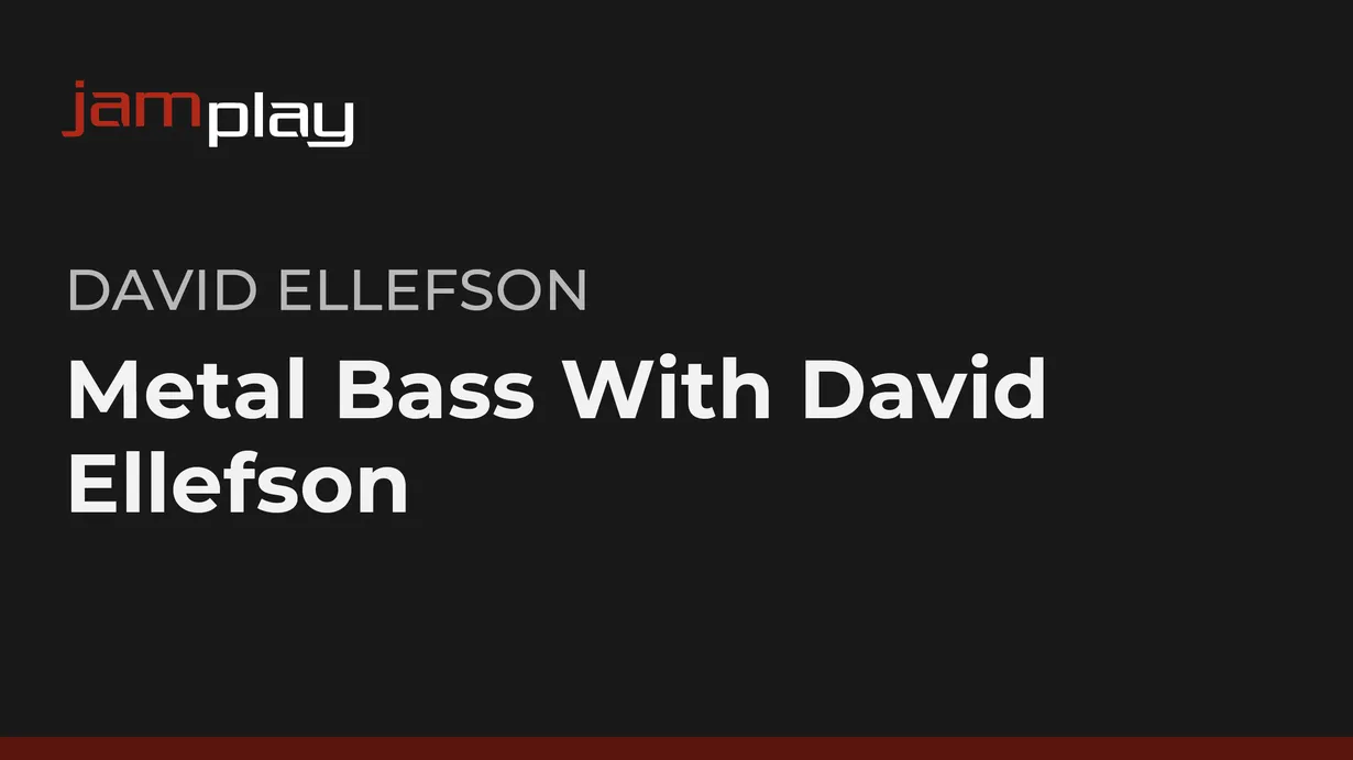 Metal Bass With David Ellefson