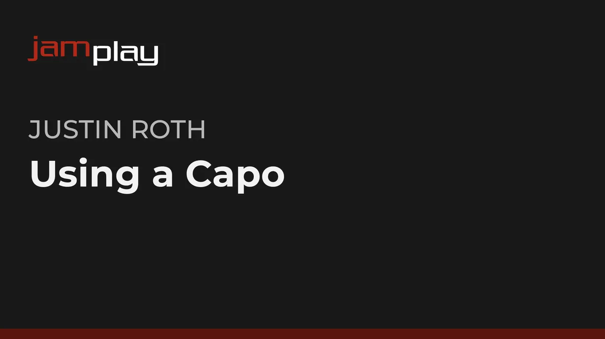 Using a Capo