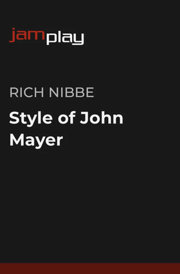 Style of John Mayer (JamPlay)