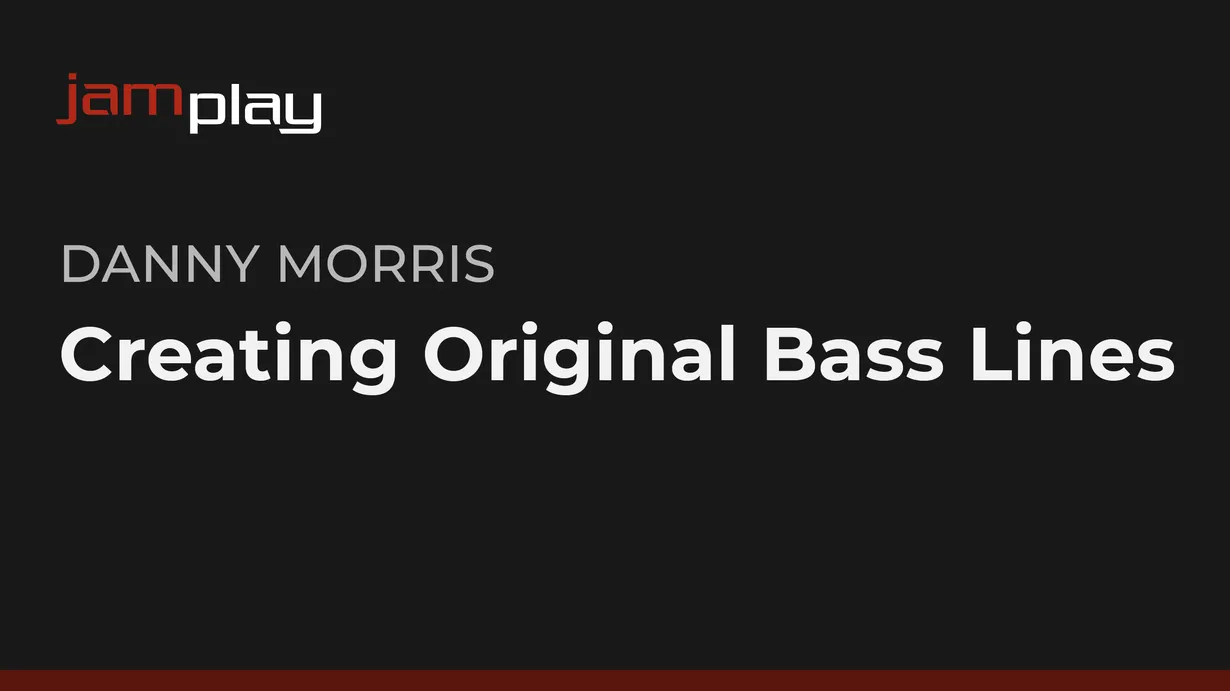 Creating Original Bass Lines