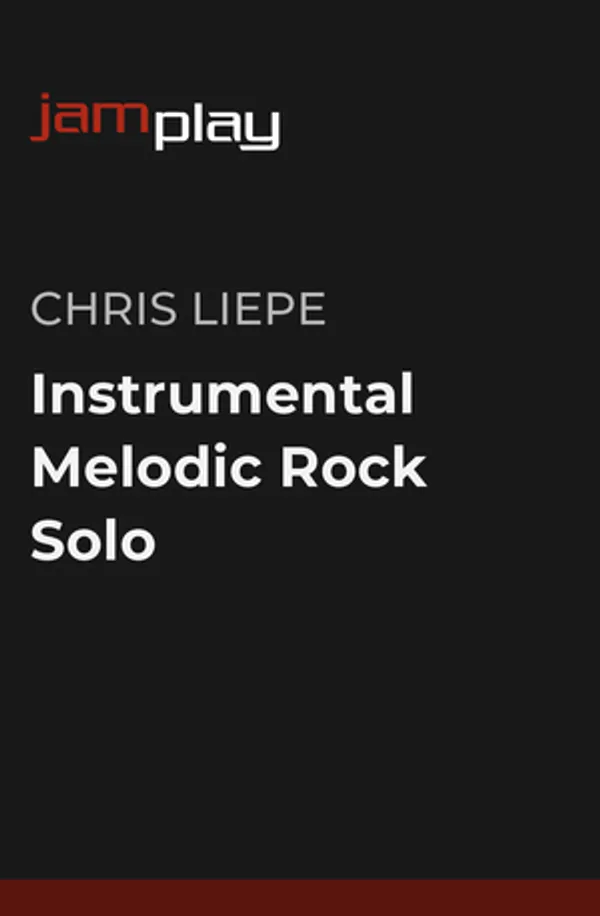 Instrumental Melodic Rock Solo (JamPlay)