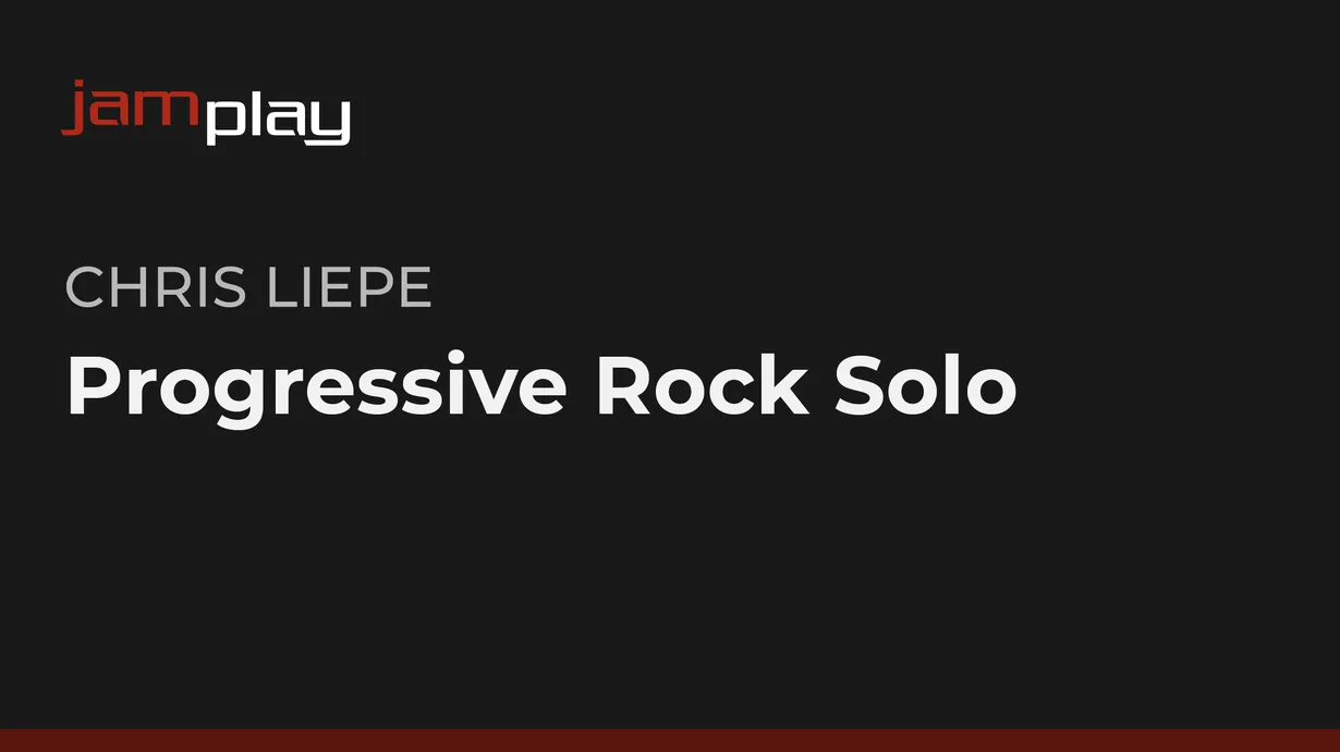 Progressive Rock Solo (JamPlay)