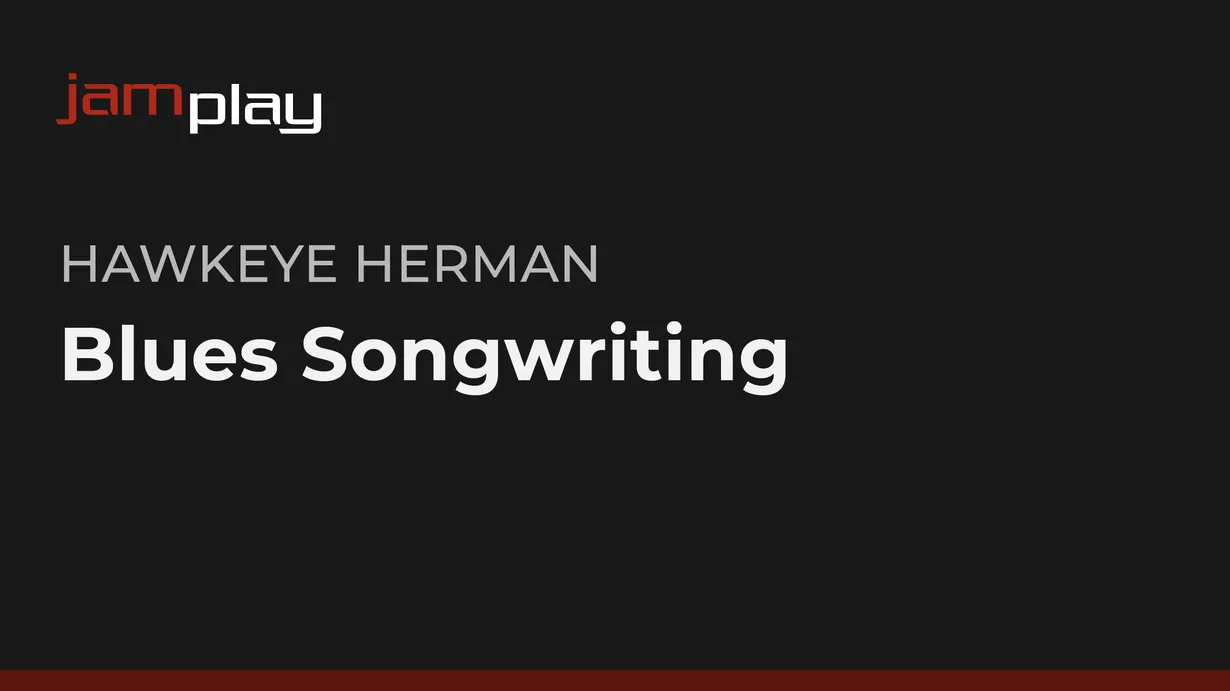 Blues Songwriting on Guitar (JamPlay)