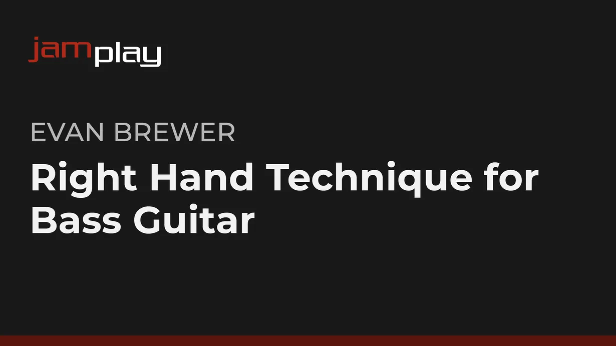 Right Hand Technique for Bass Guitar
