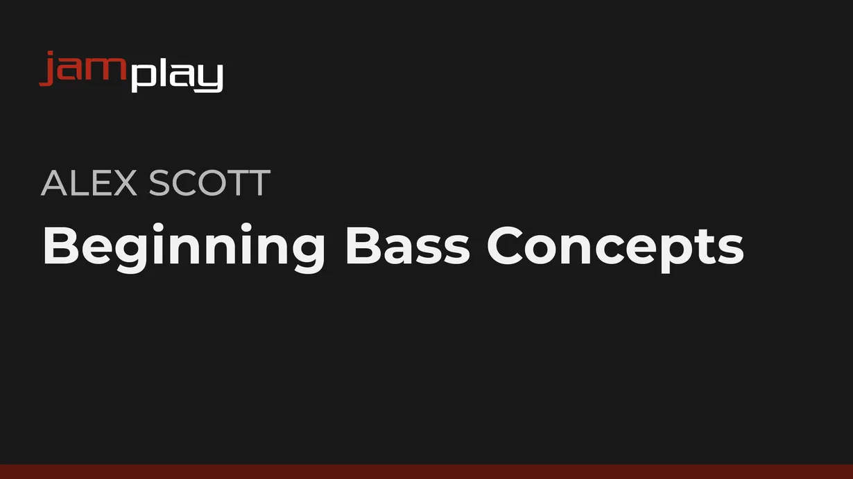 Beginning Bass Concepts