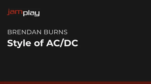 Style of AC/DC (JamPlay)