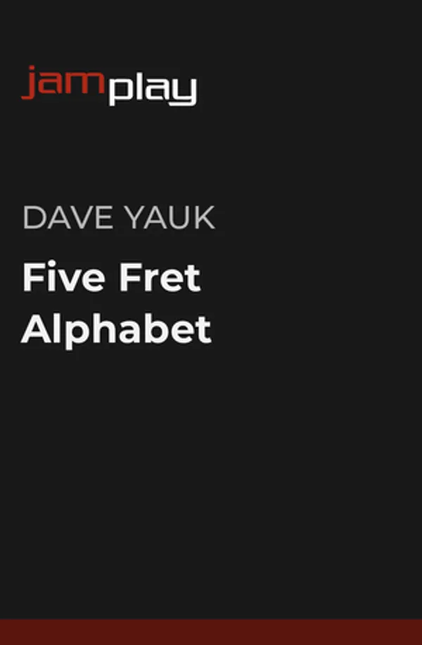 Five Fret Alphabet