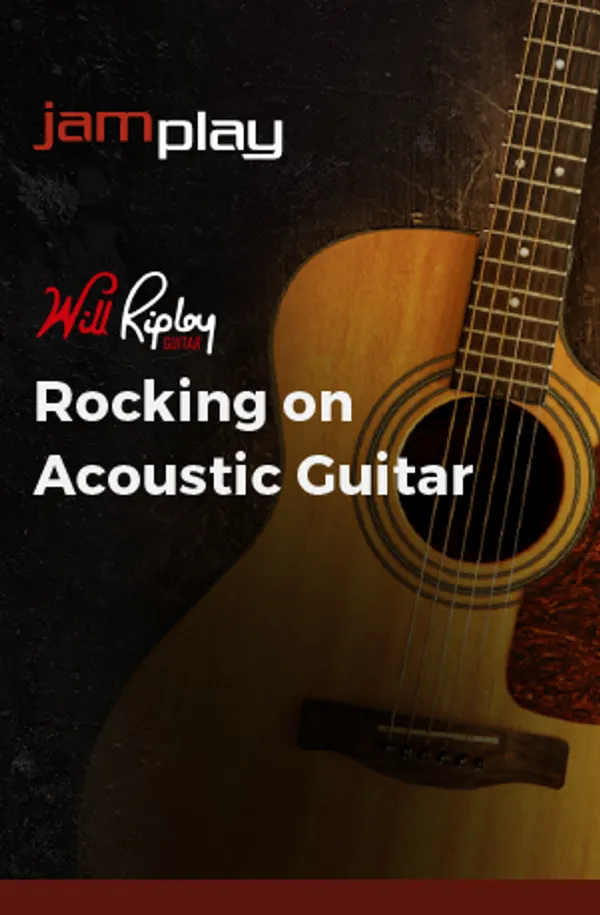 Rocking on Acoustic Guitar (JamPlay)