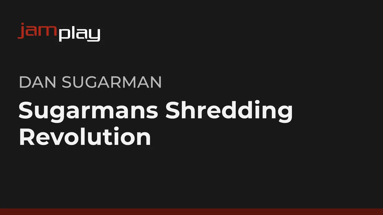 Sugarmans Shredding Revolution