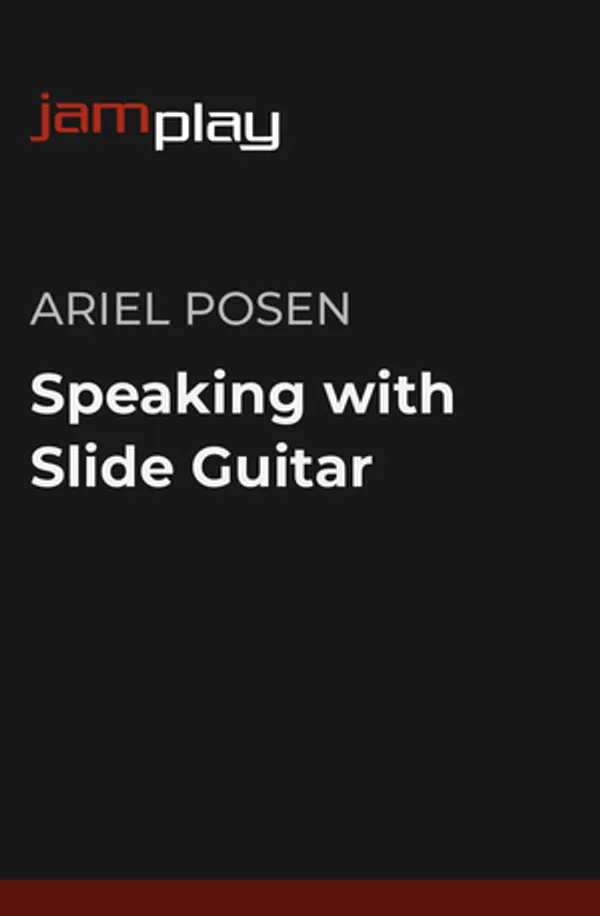 Speaking with Slide Guitar (JamPlay)