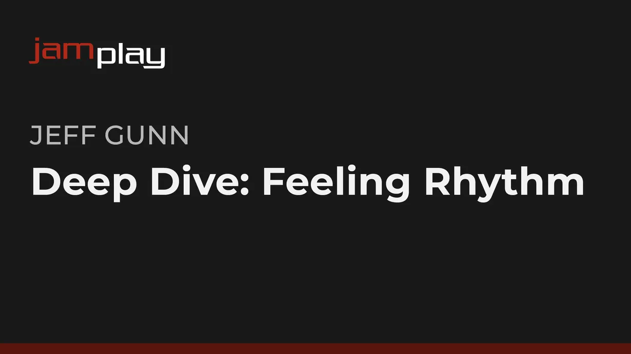 Deep Dive: Feeling Rhythm