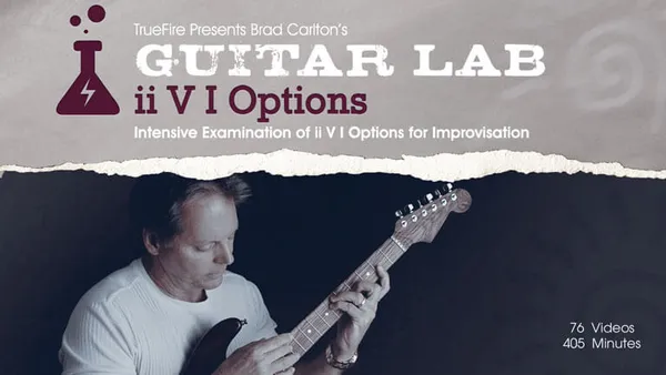 Guitar Lab: ii V I Options