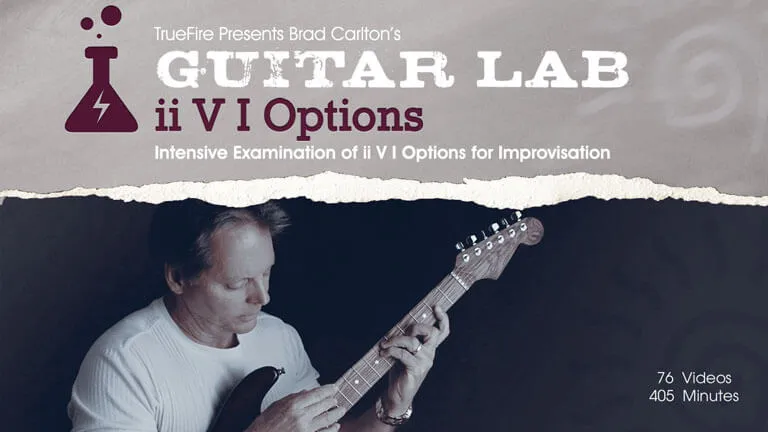 Guitar Lab: ii V I Options