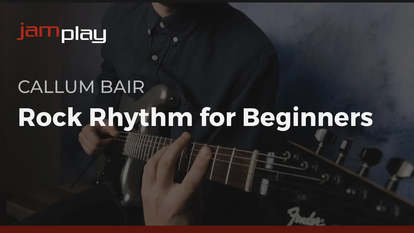 Rock Rhythm for Beginners (JamPlay)