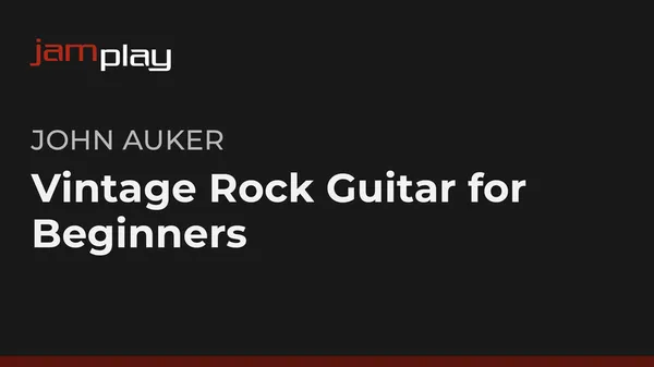 Vintage Rock Guitar for Beginners