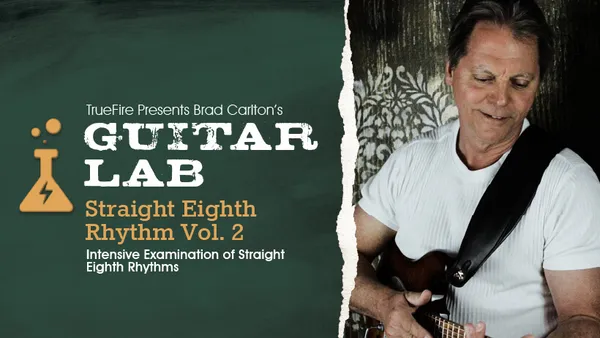 Guitar Lab: Straight Eighth Rhythm Vol. 2