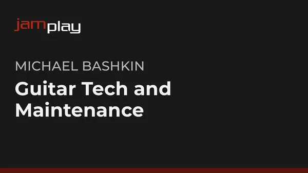 Guitar Tech and Maintenance