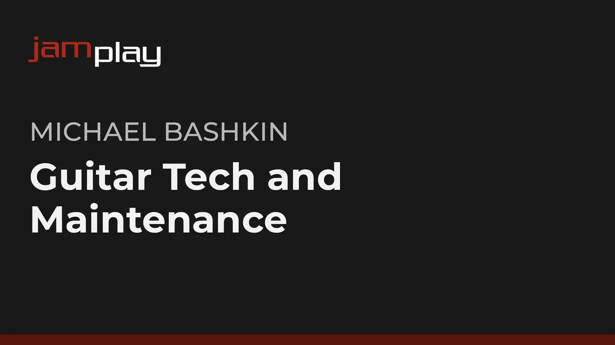 Guitar Tech and Maintenance