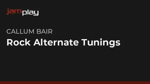 Rock Alternate Tunings (JamPlay)