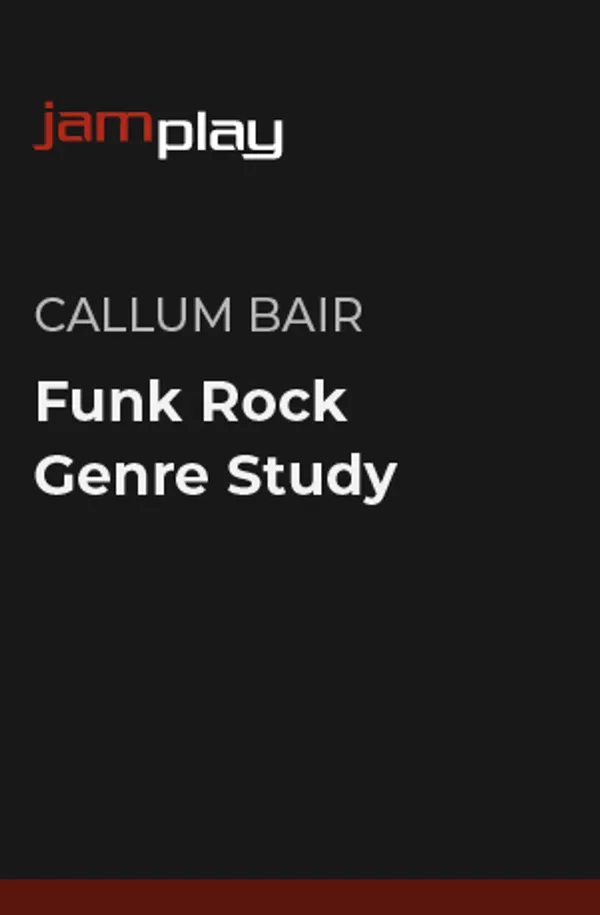 Funk Rock Genre Study (JamPlay)