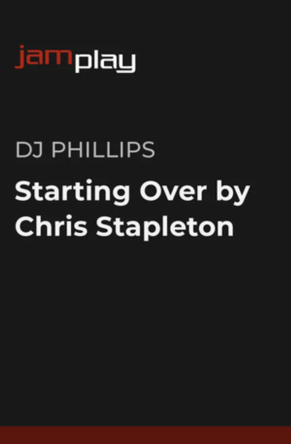 Starting Over by Chris Stapleton (JamPlay)